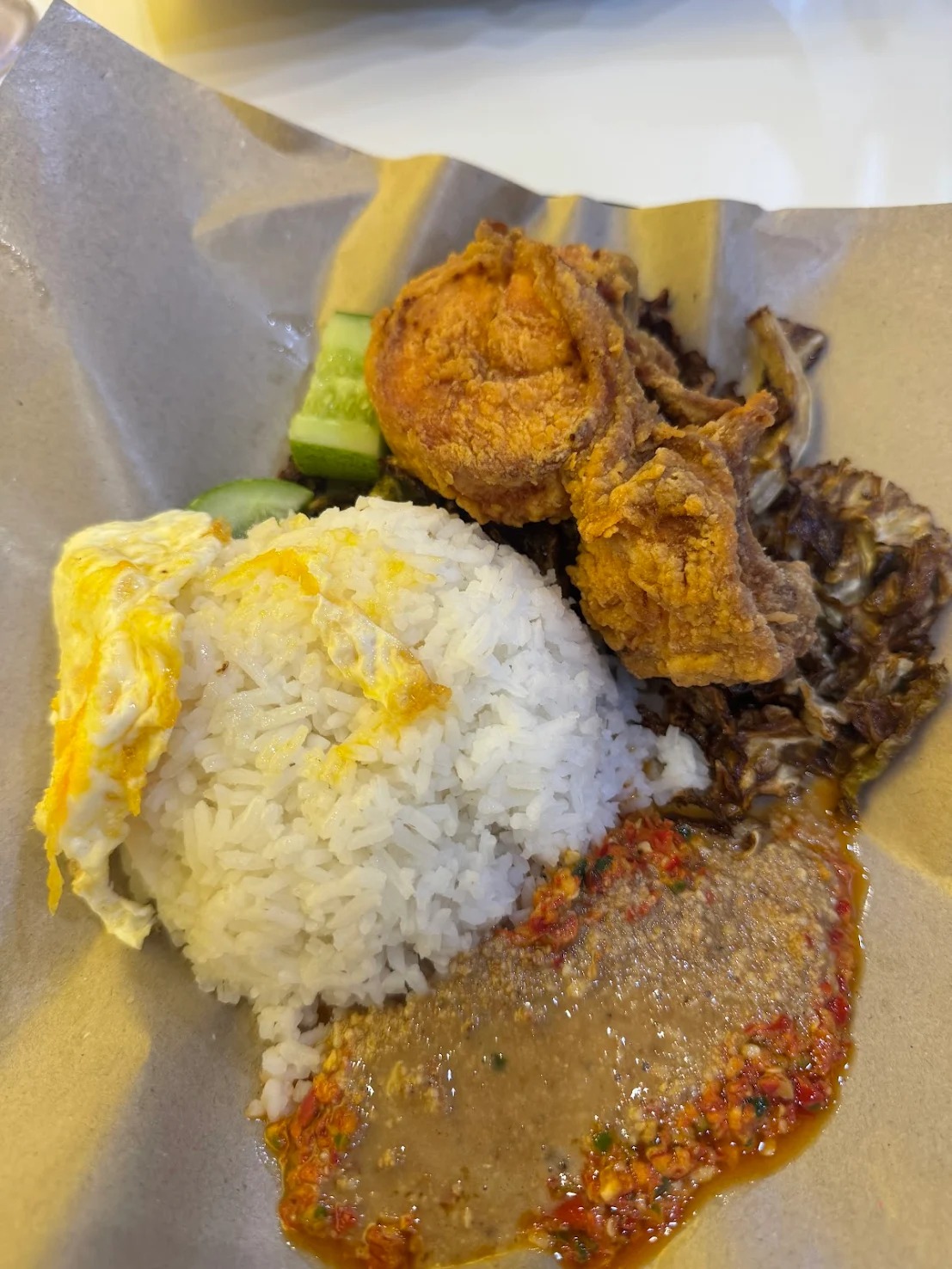 Foto ulasan pelanggan bagi bahagian minuman yang boleh ditambah tanpa had